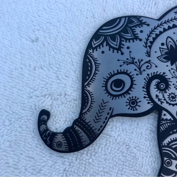 Indian Henna Elephant Bottle Opener New with Tags Bohemian - Picture 1 of 8